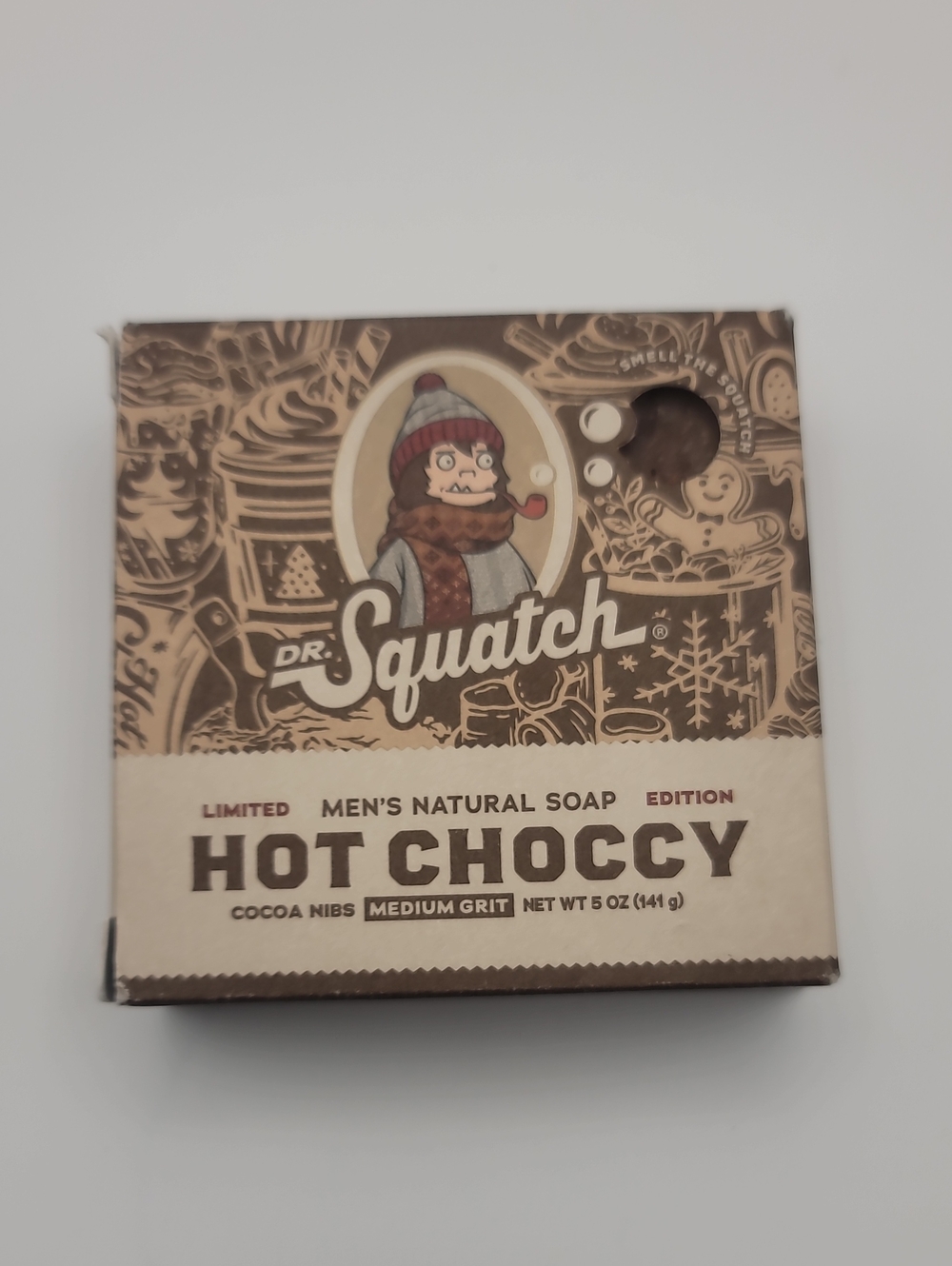 Dr. Squatch Hot Choccy Men's Natural Soap - Brown